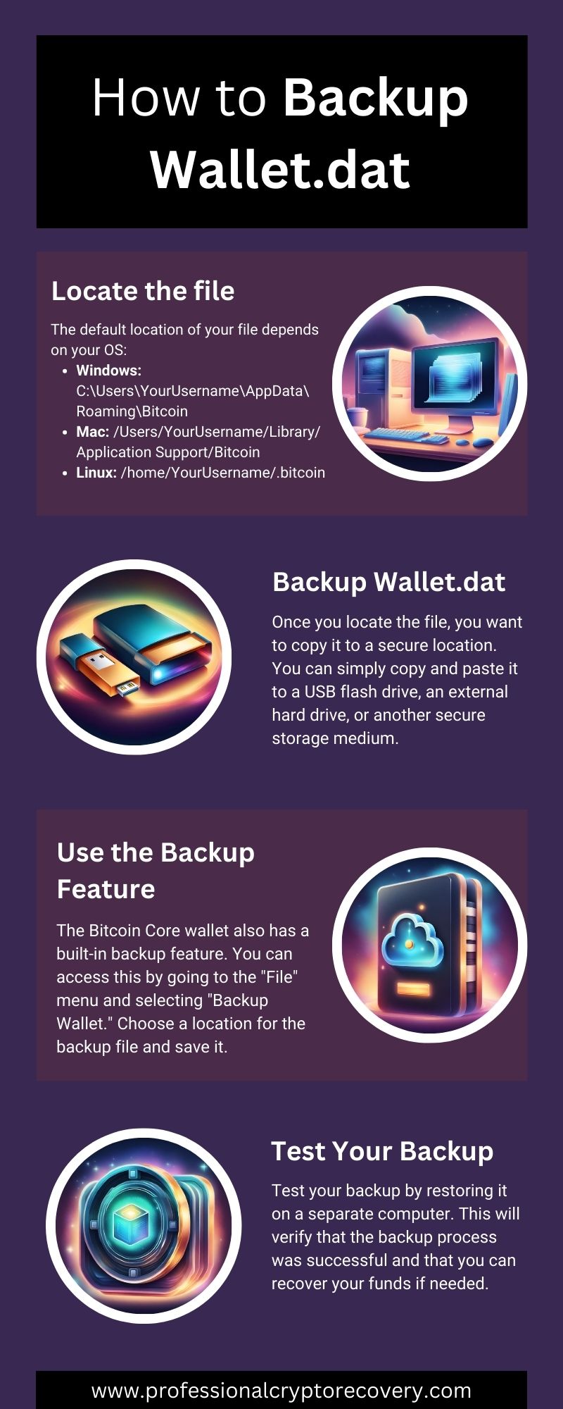 How To Backup Your Wallet.dat File
