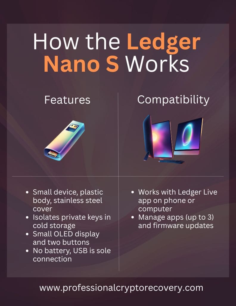 How the Ledger Nano S Works