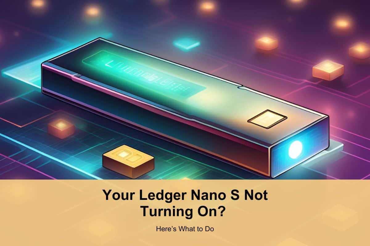 Your Ledger Nano S Not Turning On? Here’s What to Do