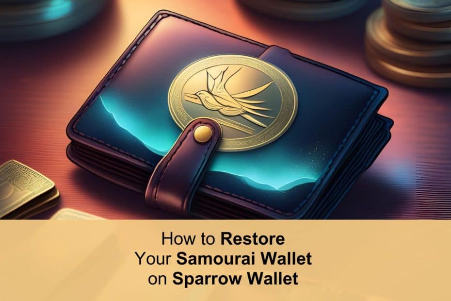 Restore Samourai On Sparrow Wallet