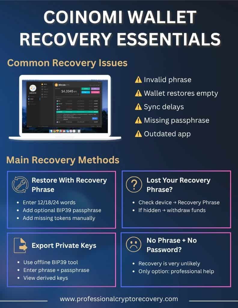 Coinomi Wallet Recovery Essentials